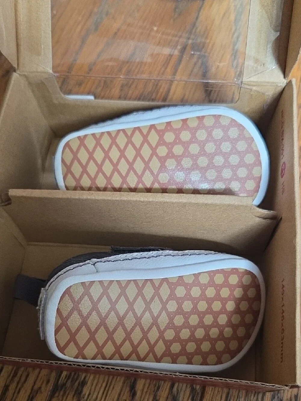 Vans Baby's Blue & White Checkerboard Shark Fin Slip-On Crib Shoes